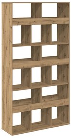 Estante 100x33x187,5 cm derivados de madeira carvalho artisiano