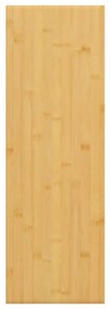 Prateleira de parede 60x20x4cm bambu