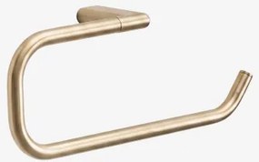 Toalheiro De Parede Com Barra 30 Cm Para Casa De Banho Em Aço Inoxidável Rovent Dourado Escovado - Sklum