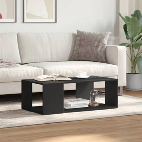 Mesa de centro 89,5x48x30 cm derivados de madeira preto