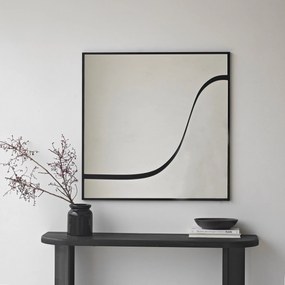 Espelho Abstract – Preto – 70 cm x 70 cm