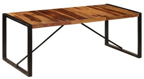 Mesa de Jantar Madeira de Sheesham Maciça 200x100x75 cm