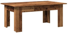 Mesa de centro 100x60x42 cm derivados de madeira madeira velha