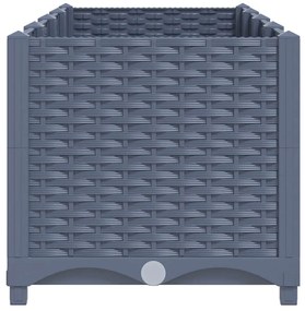 Canteiro elevado 160x40x38 cm polipropileno