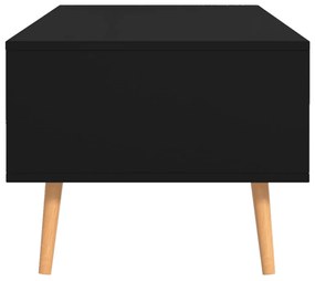 Mesa de centro 100x49,5x43 cm aglomerado preto