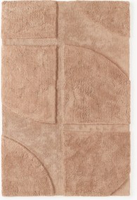 Tapete felpudo com relevo Jade