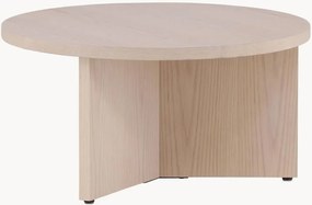 Mesa de centro redonda com efeito de madeira Saltö, Ø 85 cm