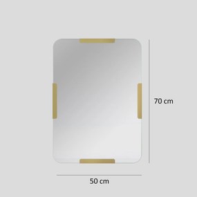 Espelho Pera – Dourado – 50 cm x 70 cm