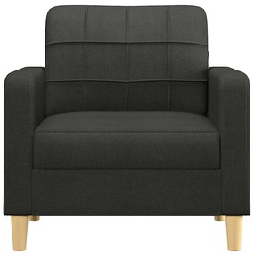 Poltrona 60 cm tecido preto