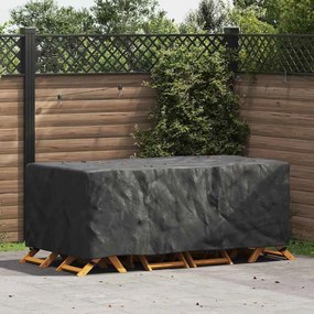 vidaXL Capa para móveis de exterior Preto 200 x 110 x 70 cm 210D