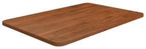 Bancada p/ WC 60x40x1,5 cm madeira tratada castanho-escuro