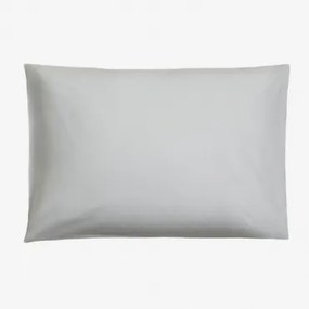 Fronha Agassi De Algodão Percal 180 Fios Azul Cielo & 50 X 75 Cm - Sklum