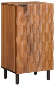 vidaXL Buffet com porta Acabamento em Acácia Marrom 40 x 33 x 75 cm