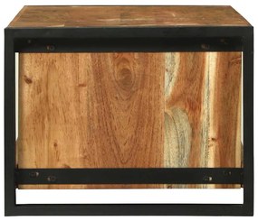 Mesa de Café 120x50x38 cm Madeira Sólida de Acácia