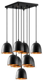 Chandelier Tattoo – Preto – 61 x 61 cm