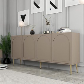 Console Lyon – Atlas Gold – 180x80x35 cm