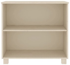 Aparador HAMAR 85x35x80 cm pinho maciço castanho-mel