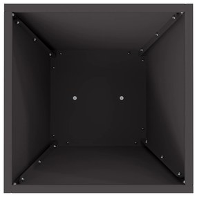 Suporte para Plantas Preto Plástico 35 x 35 x 73 cm
