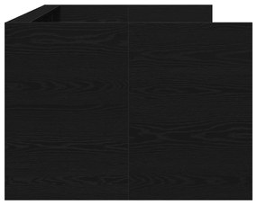 Cama de Dia com Gavetas em Carvalho Preto Carvalho preto