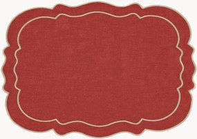 Individual de mesa com bordado Clou