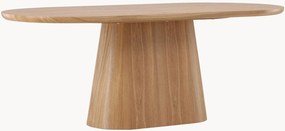 Mesa de jantar oval com efeito de madeira Stjärnö, 200 x 90 cm