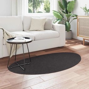 Tapetes Cinzento-escuro 80 x 150 cm Poliéster
