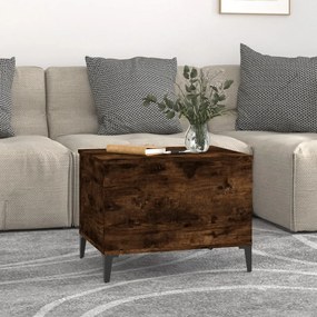 Mesa de centro 60x44,5x45 cm derivados madeira carvalho fumado