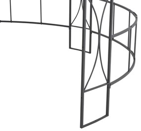 Gazebo redondo 300x290 cm branco