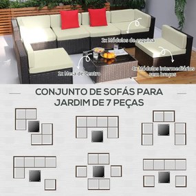 Conjunto Lounge Miami em Vime - Design Natura
