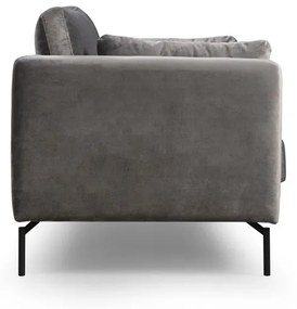 Sofá de 2 Lugares Sino – Cinzento – 177 cm x 87 cm x 90 cm
