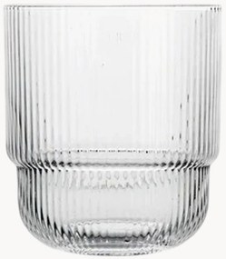 Copos em cristal artesanais Blanka, conjunto de 4