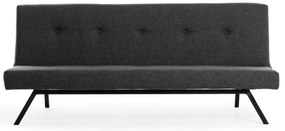 Sofá-cama de 3 Lugares Zola – Cinzento Escuro – 180 x 102 cm