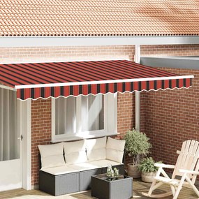 vidaXL Toldo Valance para Estrutura de 4 m Multicolorido 3.8x0.2 m