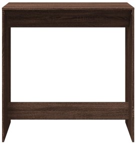 Mesa de bar 102x50x103,5 cm derivados madeira carvalho castanho