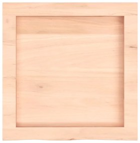 Prateleira de parede 40x40x(2-6) cm carvalho maciço não tratado