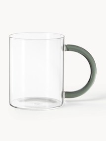 Mouth-Blown Glass Mugs Still, Set of 2