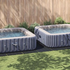 vidaXL Lona para Fundo de Piscina Ajustável Preto 999 x 500 x 0,1 cm