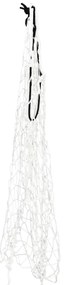 Redes para feno 2 pcs redondas 75x50 cm PP branco