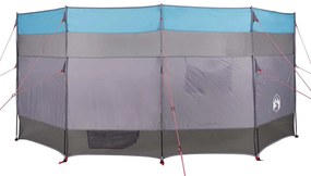 Corta-vento de campismo 366x152x152 cm impermeável azul
