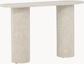 Consola com efeito de mármore Narvik