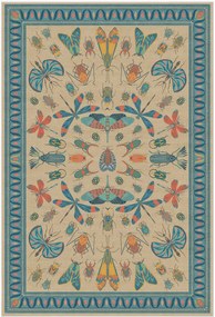 Tapete lavável em chenille Flutterby by Iris Apfel