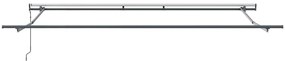 Toldo Retrátil Automático Branco 500x350 cm