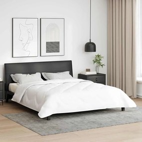 vidaXL Colchas &amp; Edredons Branco 240 x 200 cm Microfibra