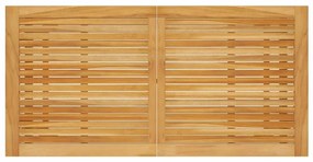 5 pcs conjunto de jantar para jardim bege