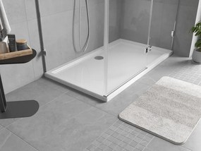 Mexen Flow base de duche retangular slim 160 x 100 cm, branco brilhante - 46R101016