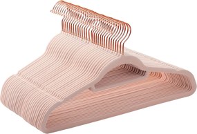 Conjunto de 30 cabides Rosa claro