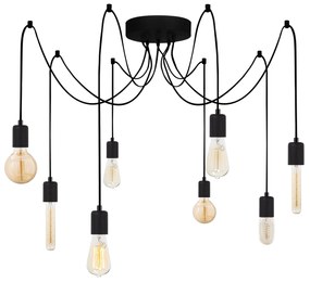 Chandelier Kabluni – Preto – 156 x 156 cm