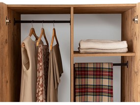 Guarda-roupa Dynamic – Pinho Atlântico – 104 x 225 x 52 cm