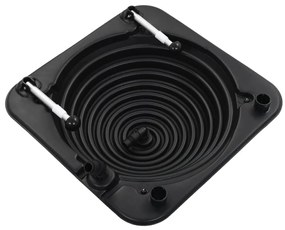 Aquecedores solares de piscina 5 pcs 75x75x36 cm alumínio PEAD