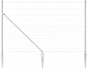 Cerca de Campo 1,5 x 50 m Aço Galvanizado